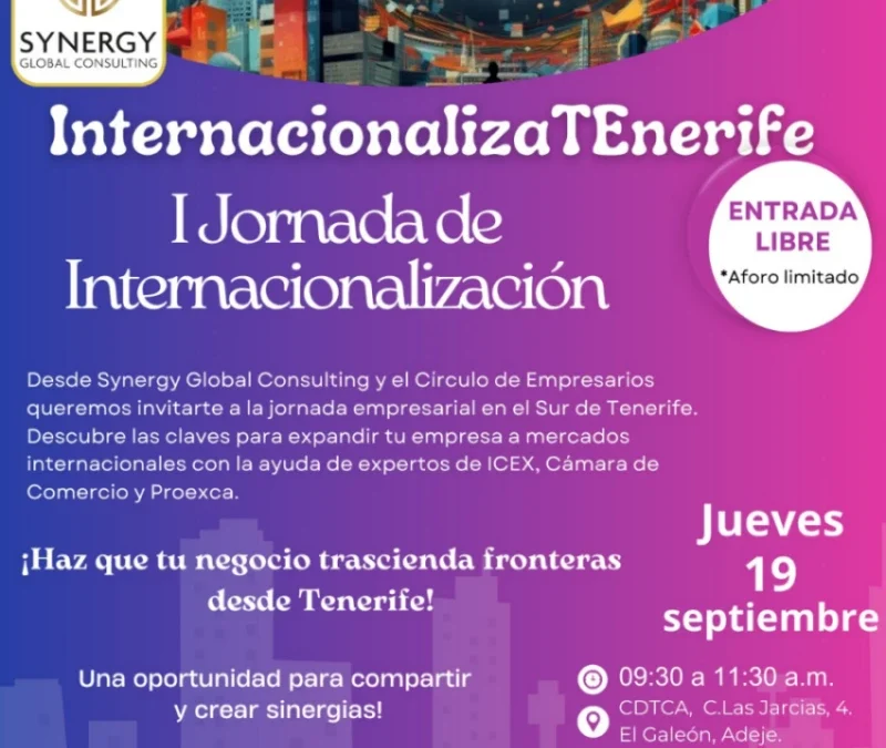 I Jornada de Internacionalización: Claves para Expandir tu Negocio al Exterior