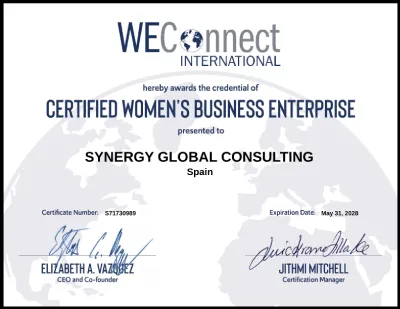Certificado Women Owned